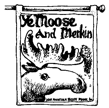 The Moose & Merkin pub sign