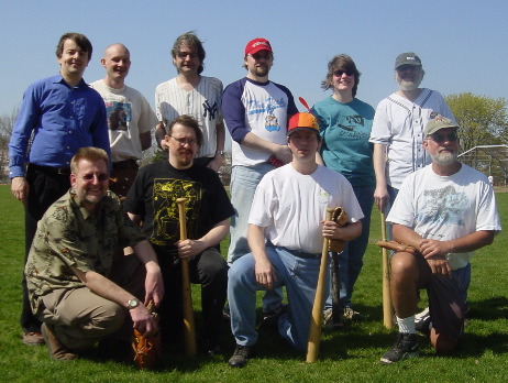 The Abnormals softball team (picture by Moshe F)