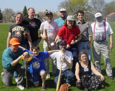 The Unnaturals softball team