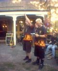 James and Stef open the evening's events
