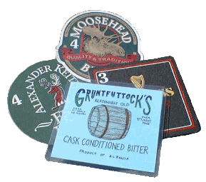 Assorted beermats