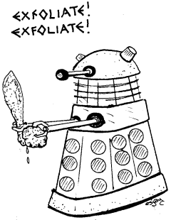 Illo of Dalek