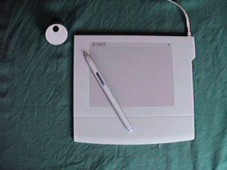 A Wacom graphics tablet