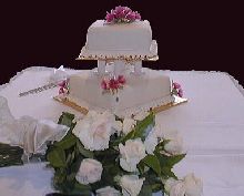 The wedding cake