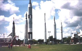 The NASA car park