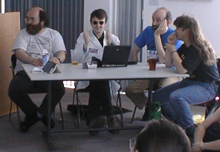 A convention panel
