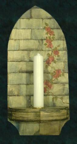 Wall Sconce with Candle